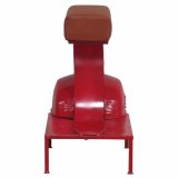 Taburet Alexandra House Living Rd PVC Lder Jern 50 x 75 x 95 cm Motorcykel #15