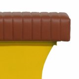 Taburet Alexandra House Living Gul PVC Lder Jern 50 x 75 x 95 cm Motorcykel #15