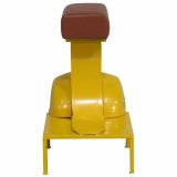 Taburet Alexandra House Living Gul PVC Lder Jern 50 x 75 x 95 cm Motorcykel #43