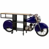 Flaskestativ bar Alexandra House Living Drive Bl 45 x 98 x 235 cm #21