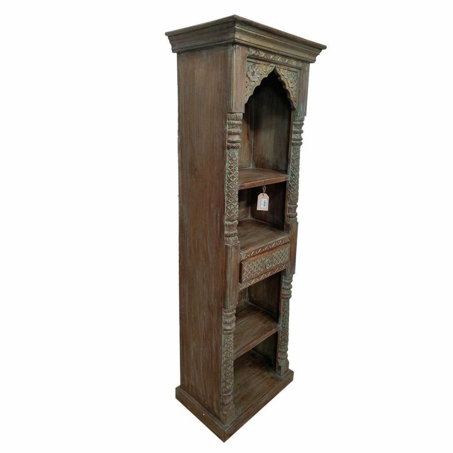 Hylder Alexandra House Living Brun Mangotr 38 x 180 x 57 cm #1