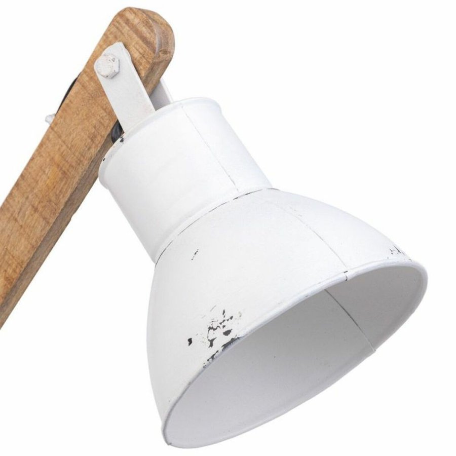 Flexo/skrivebordslampe Alexandra House Living Hvid Metal Jern Mangotr 22 x 79 x 17 cm #5