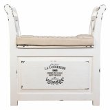 Stol Alexandra House Living Hvid Tr 33 x 73 x 72 cm #22