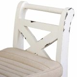 Stol Alexandra House Living Hvid Tr 33 x 73 x 72 cm #36