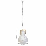 Loftslampe Alexandra House Living Hvid #2