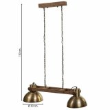 Loftslampe Alexandra House Living Gylden #3