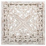 Sofabord Alexandra House Living Hvid Mangotr 45 x 45 x 45 cm #4