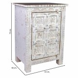 Natbord Alexandra House Living Hvid Brun 40 x 53 x 73 cm #15