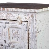 Natbord Alexandra House Living Hvid Brun 40 x 53 x 73 cm #43