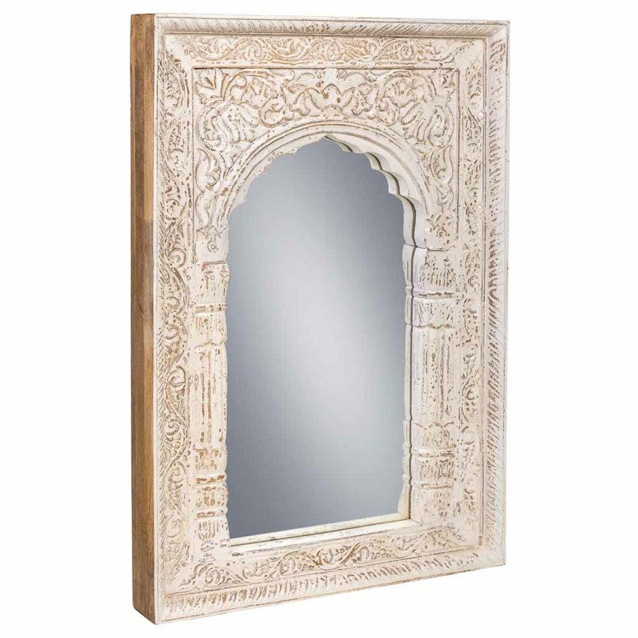 Vgspejl Alexandra House Living Fldefarvet 6 x 60 x 87 cm Rektangulr #1