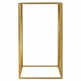 Hjrnebord Alexandra House Living Guld 40 x 70 x 40 cm #3