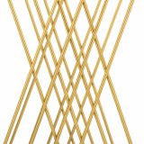 Hjrnebord Alexandra House Living Guld 40 x 70 x 40 cm #7