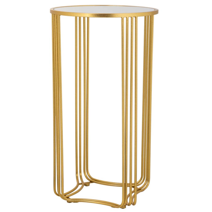 Hjrnebord Alexandra House Living Guld 38 x 70 x 38 cm #1