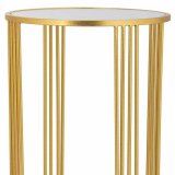 Hjrnebord Alexandra House Living Guld 38 x 70 x 38 cm #2