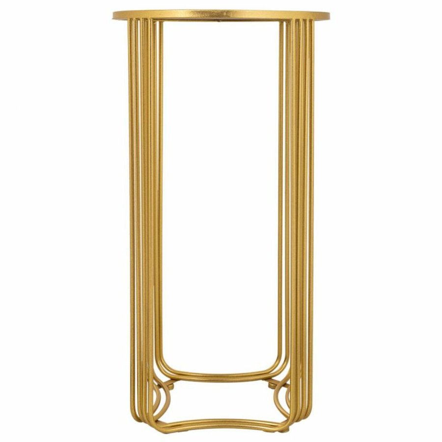 Hjrnebord Alexandra House Living Guld 38 x 70 x 38 cm #4
