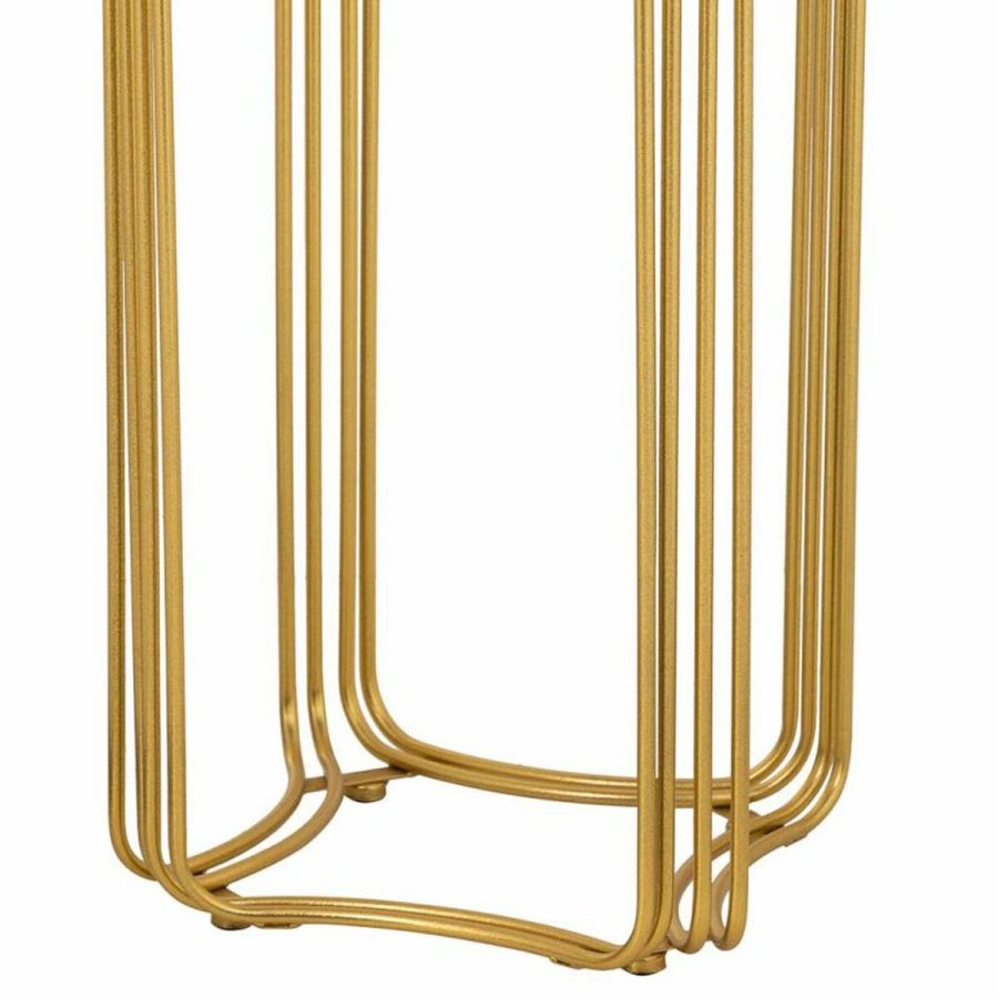 Hjrnebord Alexandra House Living Guld 38 x 70 x 38 cm #5