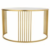 Sofabord Alexandra House Living Guld Jern Spejl Tr MDF 80 x 48 x 80 cm #4