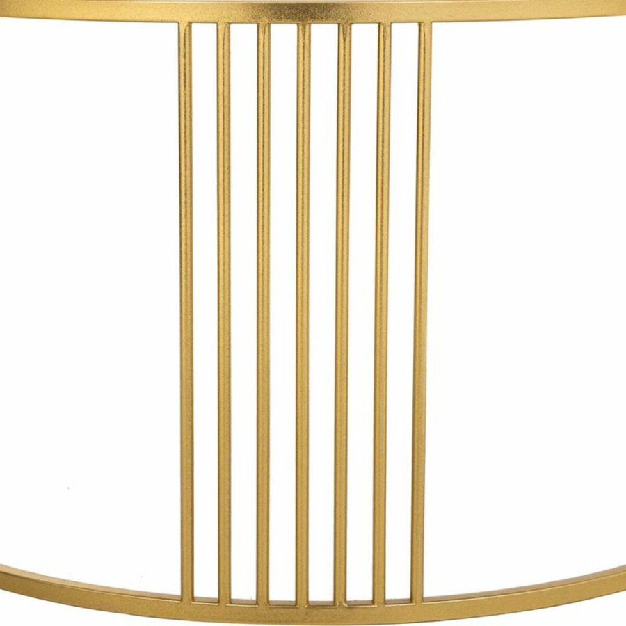 Sofabord Alexandra House Living Guld Jern Spejl Tr MDF 80 x 48 x 80 cm #7