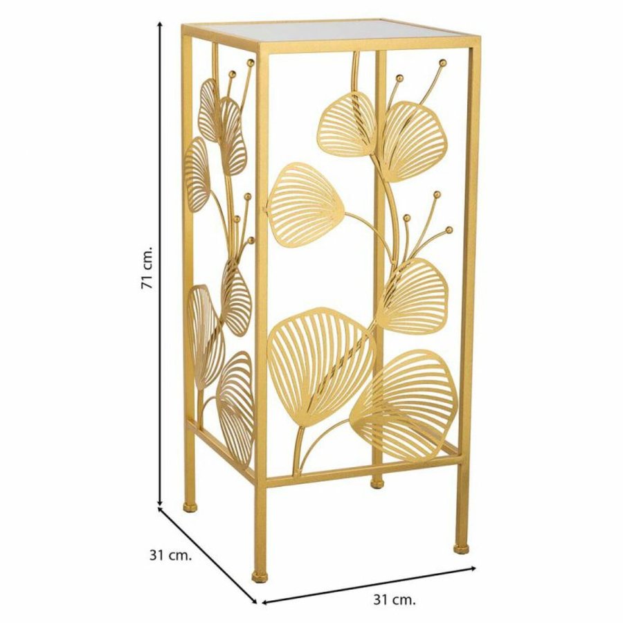 Hjrnebord Alexandra House Living Guld 31 x 71 x 31 cm #4