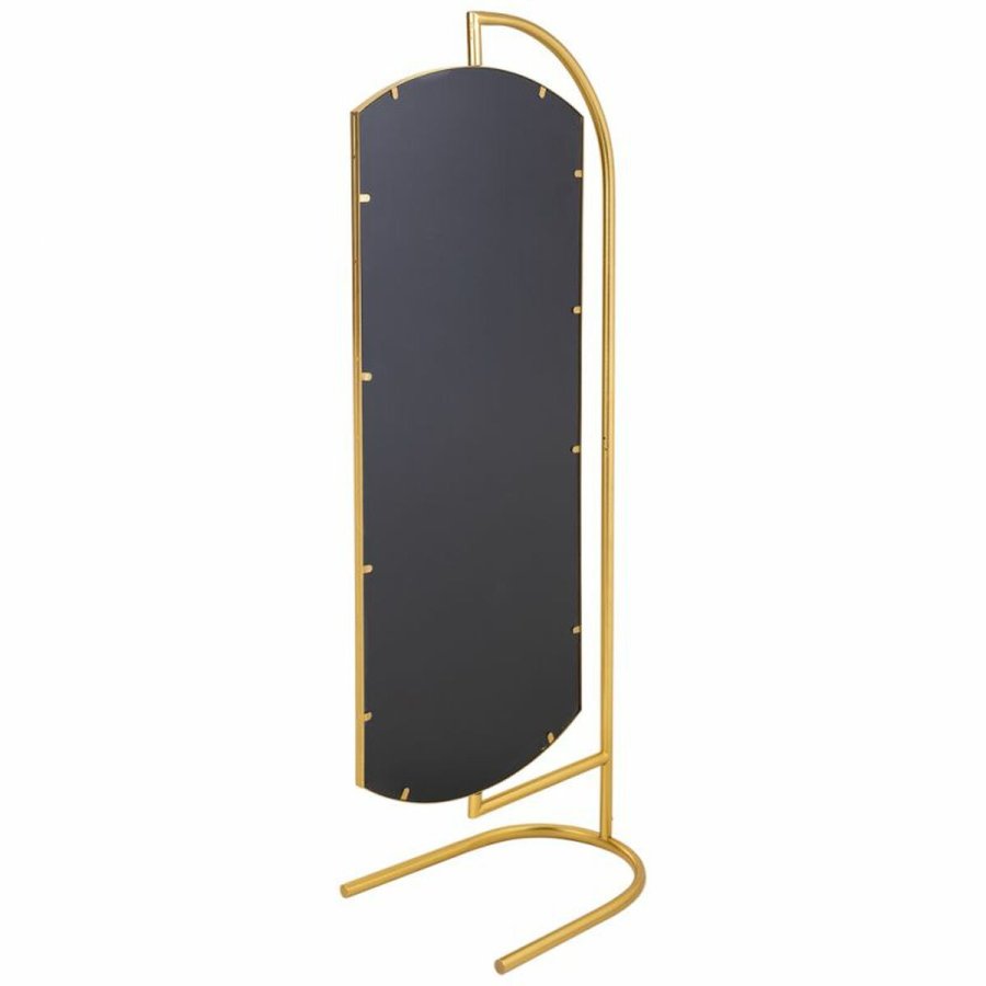 Fritstende spejl Alexandra House Living Guld Metal Jern Spejl 40 x 162 x 62 cm #22