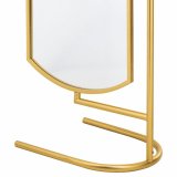 Fritstende spejl Alexandra House Living Guld Metal Jern Spejl 40 x 162 x 62 cm #29