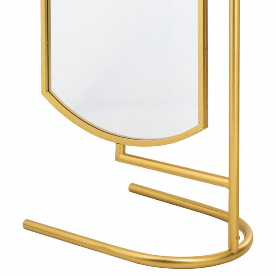 Fritstende spejl Alexandra House Living Guld Metal Jern Spejl 40 x 162 x 62 cm #29