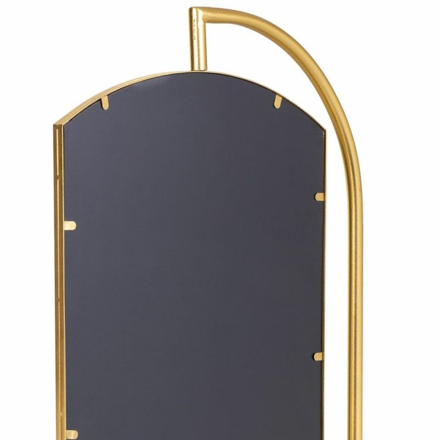 Fritstende spejl Alexandra House Living Guld Metal Jern Spejl 40 x 162 x 62 cm #43