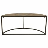St med 2 borde Alexandra House Living Brun Jern Gran 45 x 40 x 91 cm #4