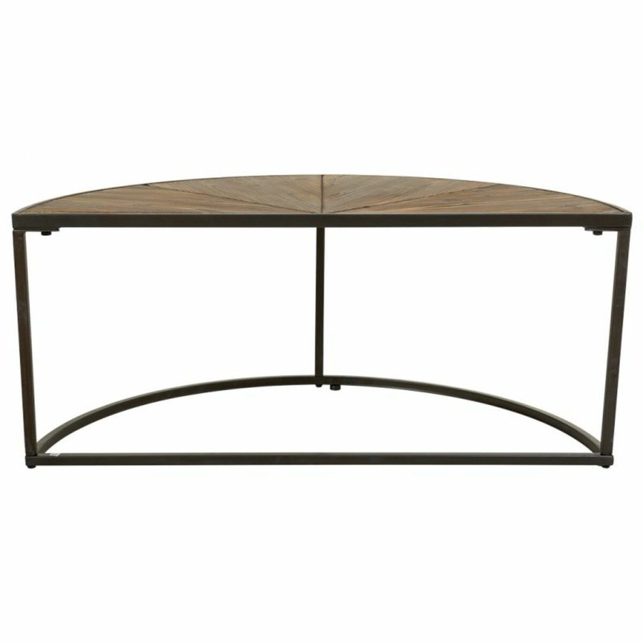 St med 2 borde Alexandra House Living Brun Jern Gran 45 x 40 x 91 cm #4