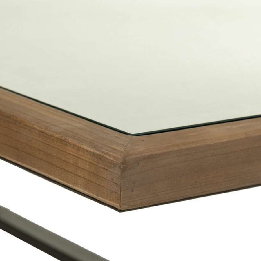 Sofabord Alexandra House Living Brun Jern Gran 99 x 40 x 99 cm #7