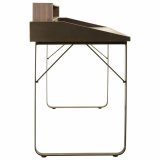 Skrivebord Alexandra House Living Brun Tr Jern Plade Gran 60 x 95 x 130 cm #5