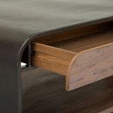 Sofabord Alexandra House Living Brun Tr Jern Plade Gran 62 x 41 x 120 cm #7