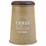 Taburet Alexandra House Living Grn Polyuretan Metal spnplade 47 x 27 x 33 cm #1