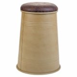 Taburet Alexandra House Living Grn Polyuretan Metal spnplade 47 x 27 x 33 cm #22
