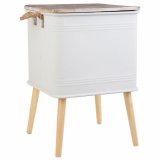 Natbord Alexandra House Living Hvid 41 x 41 x 61 cm #36