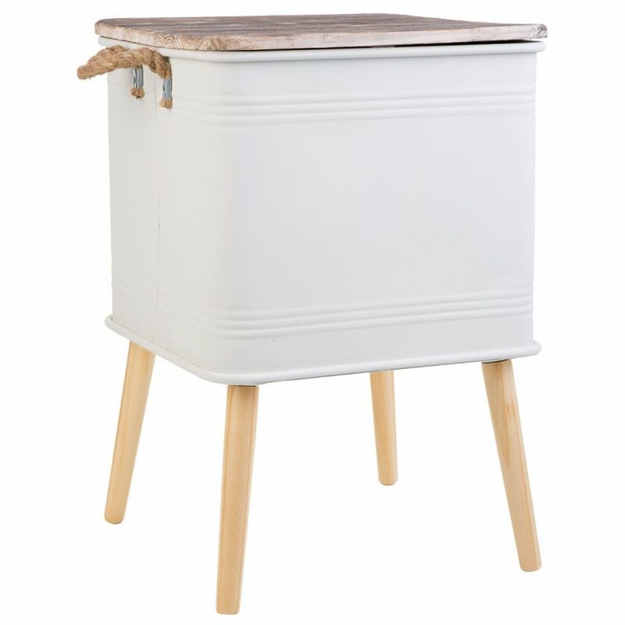 Natbord Alexandra House Living Hvid 41 x 41 x 61 cm #36