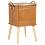 Natbord Alexandra House Living Brun 34 x 34 x 55 cm #29