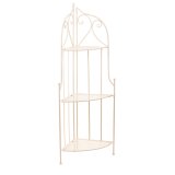 Hjrnembel Alexandra House Living Hvid Metal Jern jern 30 x 38 x 30 cm #1