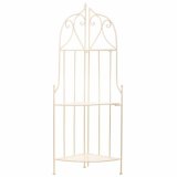 Hjrnembel Alexandra House Living Hvid Metal Jern jern 30 x 38 x 30 cm #3