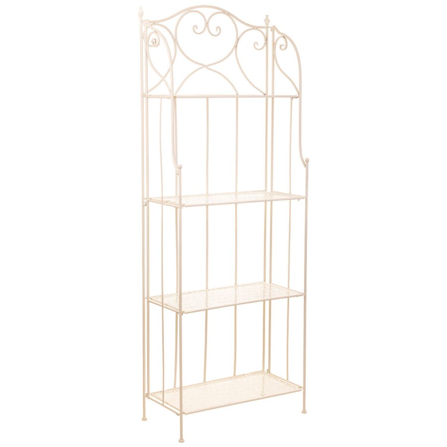 Hylder Alexandra House Living Hvid Metal Jern 28 x 70 x 28 cm #1