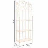 Hylder Alexandra House Living Hvid Metal Jern 28 x 70 x 28 cm #4