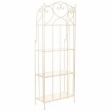 Hylder Alexandra House Living Hvid Metal Jern 28 x 70 x 28 cm #5
