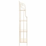 Hylder Alexandra House Living Hvid Metal Jern 28 x 70 x 28 cm #6