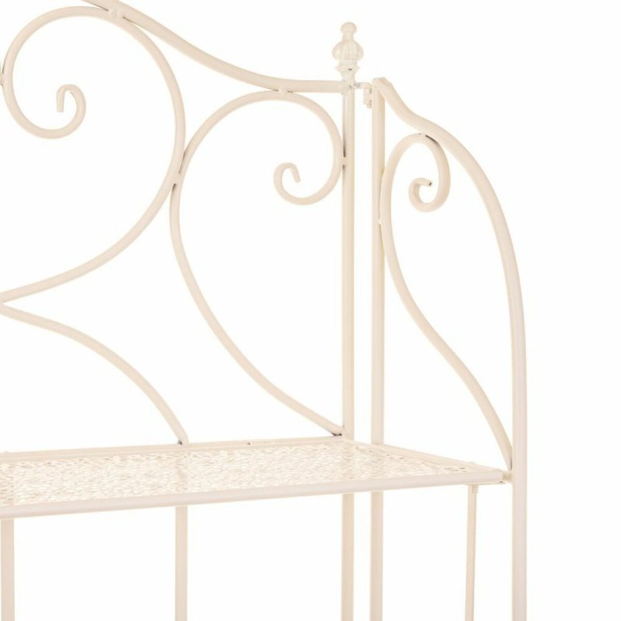 Hylder Alexandra House Living Hvid Metal Jern 28 x 70 x 28 cm #7