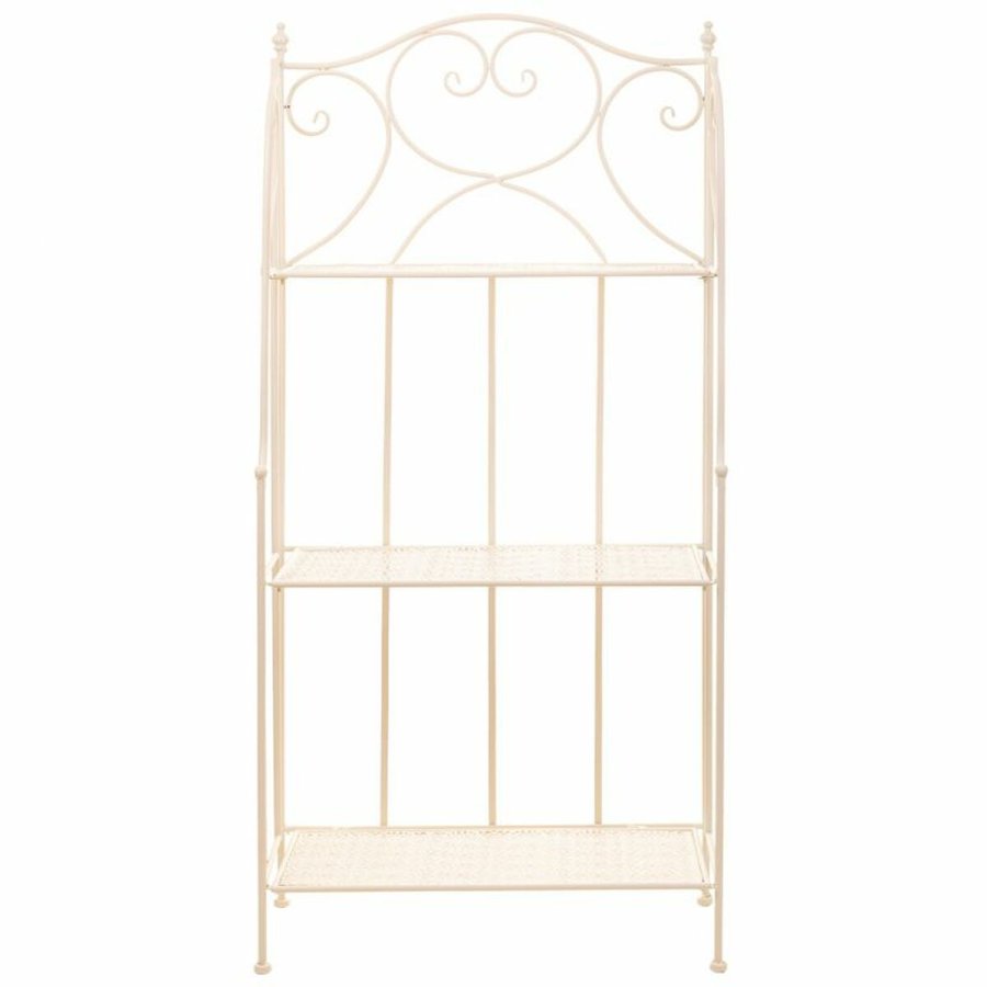 Hylder Alexandra House Living Hvid Metal Jern 30 x 70 x 30 cm #3