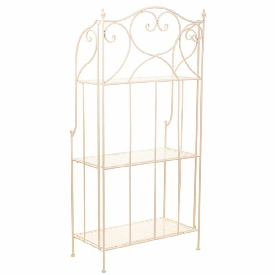 Hylder Alexandra House Living Hvid Metal Jern 30 x 70 x 30 cm #5