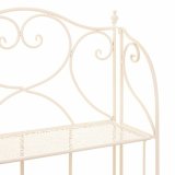 Hylder Alexandra House Living Hvid Metal Jern 30 x 70 x 30 cm #7