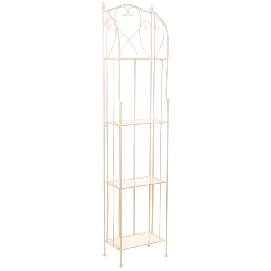 Hylder Alexandra House Living Hvid Metal Jern 25 x 90 x 30 cm #1