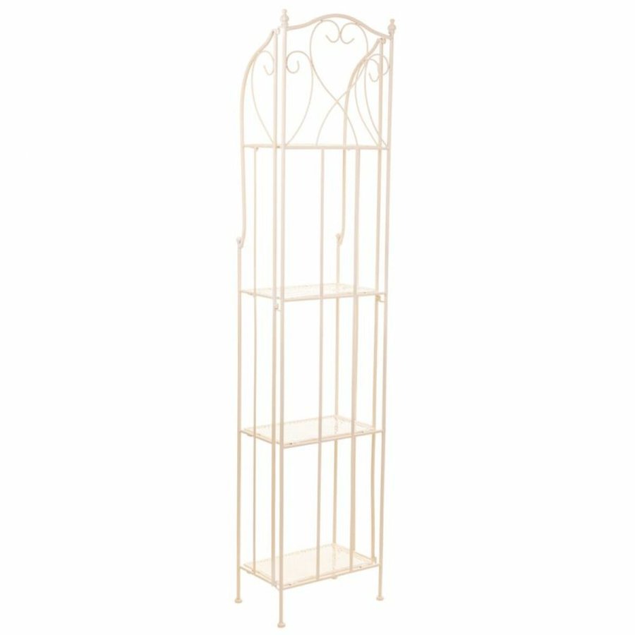 Hylder Alexandra House Living Hvid Metal Jern 25 x 90 x 30 cm #5