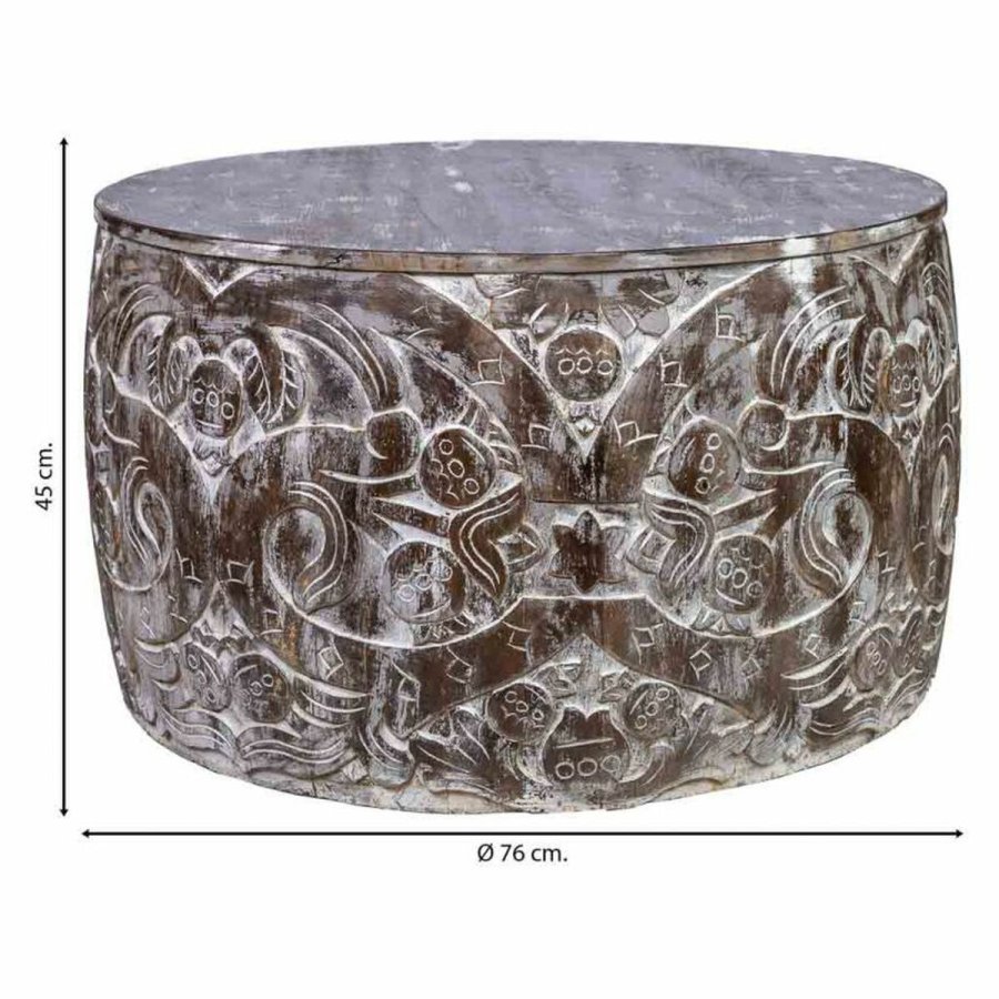 Sofabord Alexandra House Living Gr Mangotr 76 x 45 x 76 cm #4